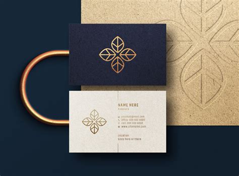 Modern & Luxury Business Card Mockup | Premium PSD by Mithun Mitra on ...