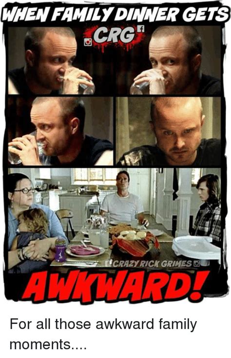 WHEN FAMILYDINNER GETS CRAZY RICK GRIMES AWKWARD! For All Those Awkward Family Moments | Crazy ...