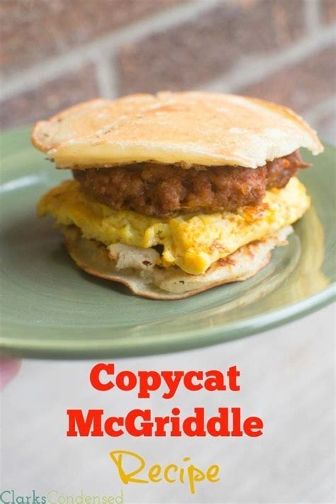 Copycat McGriddle Recipe