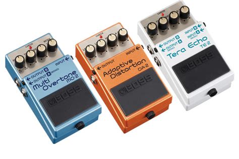 Boss Debuts New Compact Pedals With Multi-Dimensional Processing