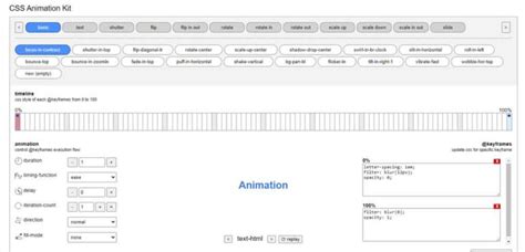 Best 15 CSS animation generator for free - Codes And Design