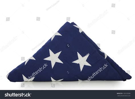 Folded Us Flag Stock Photo 120135508 : Shutterstock