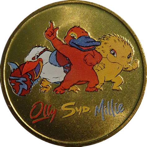 Medal - Sydney 2000 Olympic Games Mascots (Olly, Millie and Syd ...