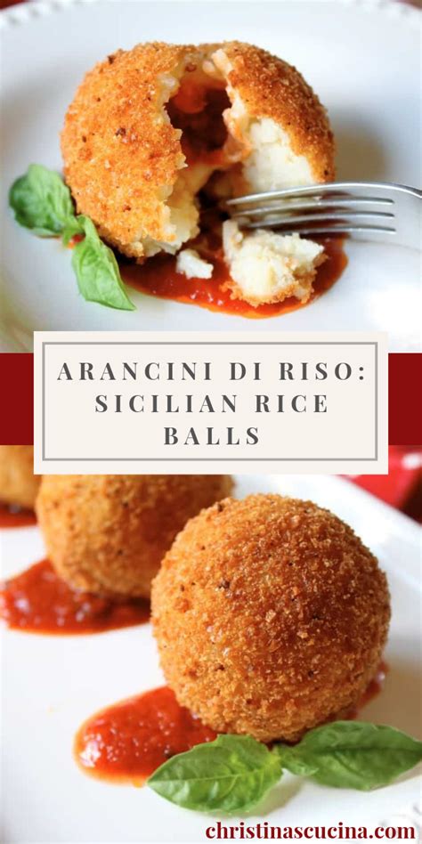 Arancini di Riso: Sicilian Rice Balls | Italian recipes authentic, Arancini recipe italian ...