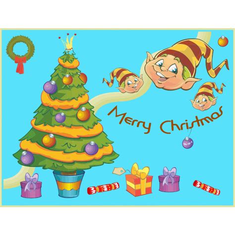 Merry Christmas background | Free SVG