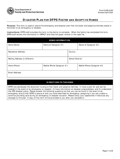 Dfps Plan 2020-2024 Form - Fill Out and Sign Printable PDF Template | airSlate SignNow