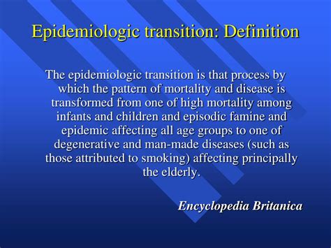 PPT - Epidemiologic Transition: Russian examples PowerPoint Presentation - ID:326326