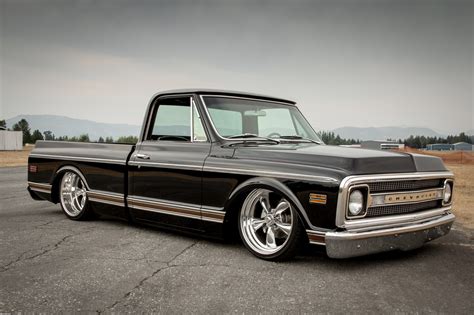 1969 Chevy C10 Truck Black