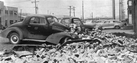 Puget Sound Earthquake – Washington – April 13, 1949 – Devastating Disasters