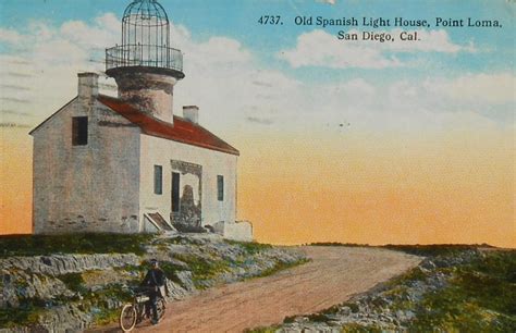 Vintage San Diego - Old Point Loma Lighthouse by Yesterdays-Paper on ...