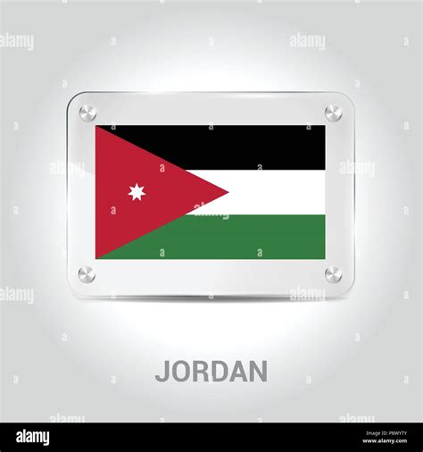 Jordan flag design vector Stock Vector Image & Art - Alamy