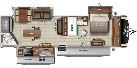 2021 Jayco Eagle (Travel Trailer) Floorplans | Town and Country RV