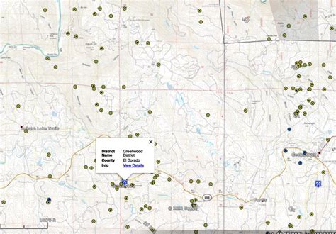 El Dorado County California Maps – Western Mining History