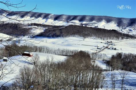 Snow covered Hightown, VA | Appalachian mountains, Natural landmarks ...