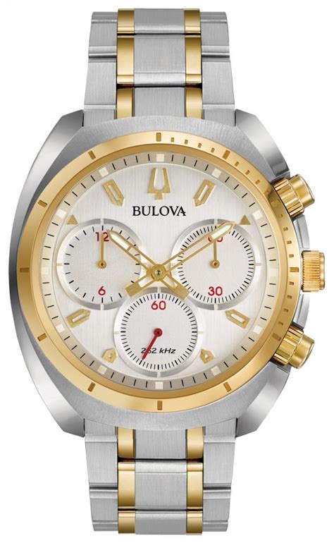 Bulova Curv Chronograph Watch 98A157 | Clock Doctor | Bulova Curv