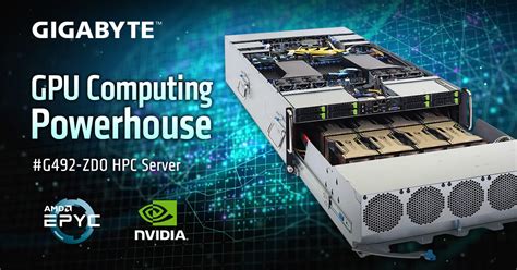 GIGABYTE Releases G492-ZD0 Server for NVIDIA HGX™ A100 8-GPU Platform ...