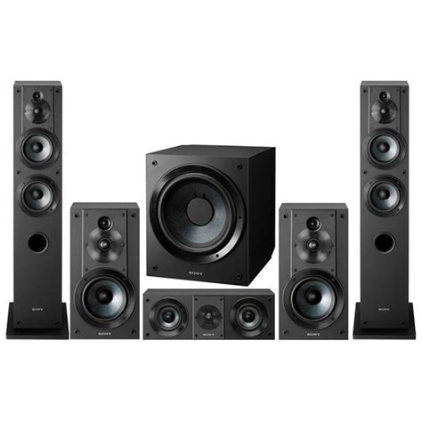 Sony 5.1-Channel Surround Sound Multimedia Home Theater Speaker Set ...