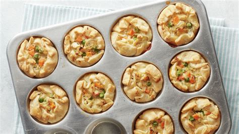 How to Make Freezer-Friendly Mini Chicken Pot Pies Video - Pillsbury.com