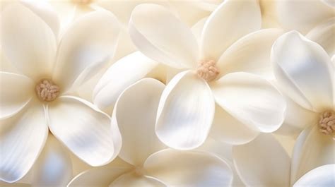 Soft Textured Background With Pastel Flower Petals And Creamy White ...