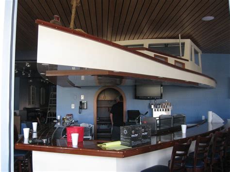 bar+made+from+boat | Boat Bar | Boat bar, River house decor, Nautical bar