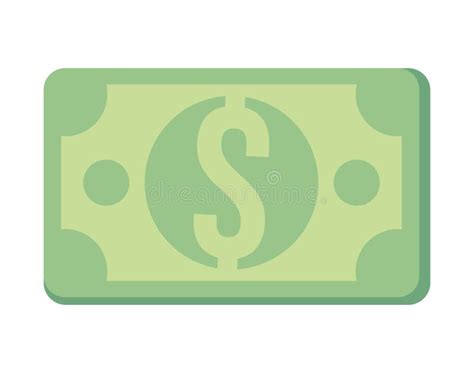 Green bill dollar money stock vector. Illustration of money - 248230520