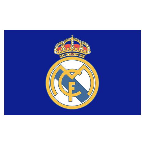 Real Madrid 3ft x 5ft Club Crest Flag Officially Licensed | Etsy