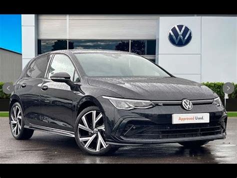 Approved Used Volkswagen Golf R-Line 2.0 TDI DSG Deep Black | Wrexham Volkswagen - YouTube