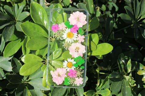 Iphone 11 12 13 Pro Max Floral Phone Case Real Flower Dried - Etsy