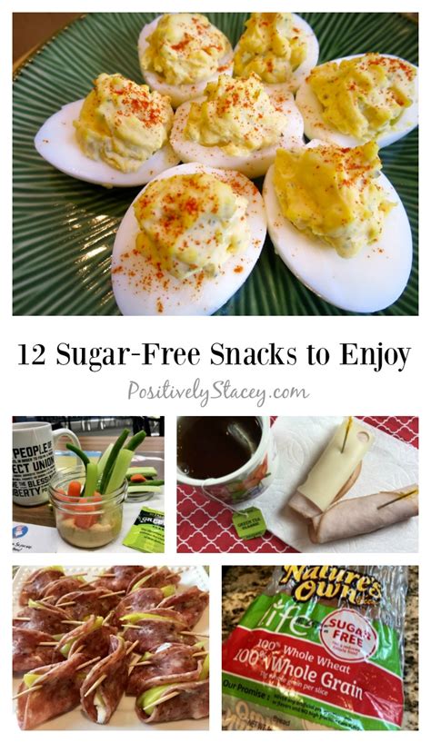 12 Sugar-Free Snacks to Enjoy - Positively Stacey