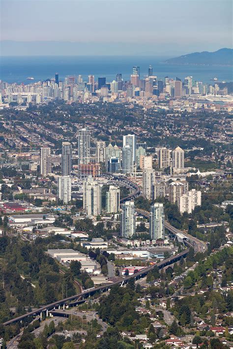 Aerial Photo | Burnaby City Skyline