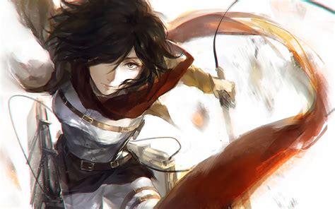 🔥 [50+] Attack on Titan Mikasa Wallpapers | WallpaperSafari