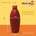 Buy Mitti Man Terracotta Clay Table Top Bottle Online at Best Price of ...