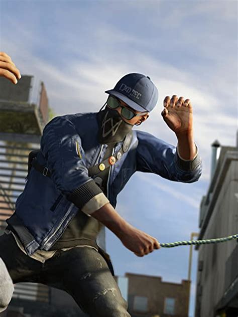 Marcus Holloway Watch Dogs 2 Blue Jacket - Shop Now