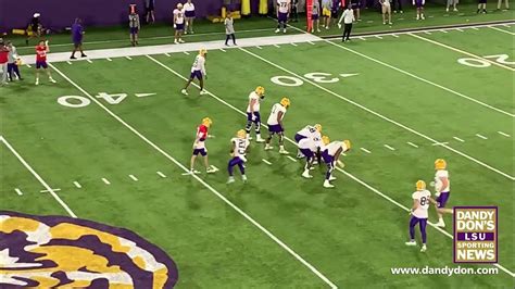 DandyDon’s LSU Practice Video: April 12, 2022 – Indoor Practice, Nice ...