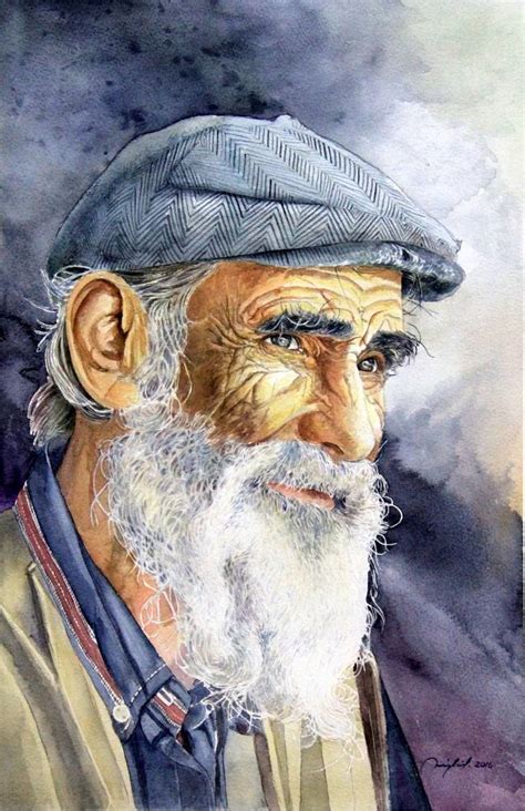 OLD MAN Drawing in 2024 | Portraiture art, Portraiture drawing, Portrait drawing