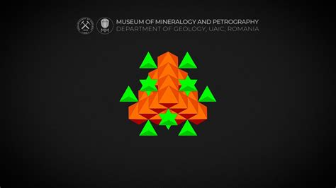 Crystal structure of Magnetite - 3D model by Museum of Mineralogy and ...