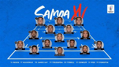 Leitch back for Japan as Samoa fight for their World Cup lives | Rugby World Cup