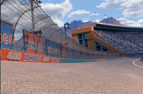 Cars: Dinoco 400 speedway stock background by LittleBigPlanet1234 on ...