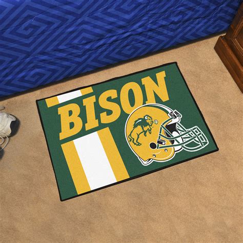 North Dakota State University Helmet Starter Doormat - 19 x 30