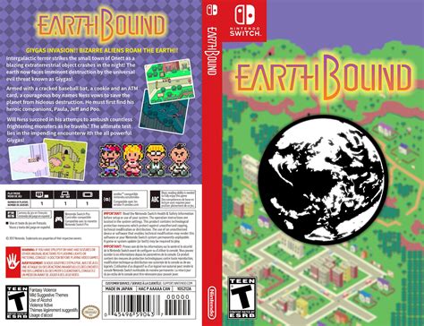 Custom Earthbound Box Art for the Switch (Just for fun) : earthbound