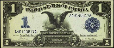 1899 One Dollar Silver Certificate Black Eagle|World Banknotes & Coins Pictures | Old Money ...