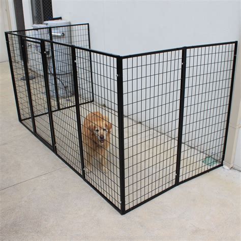 Dog Fence 8 Super Heavyduty Fencing Panels Wall Attachable | PetJoint ...