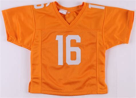 Peyton Manning Signed Tennessee Volunteers Jersey (JSA COA) | Pristine ...