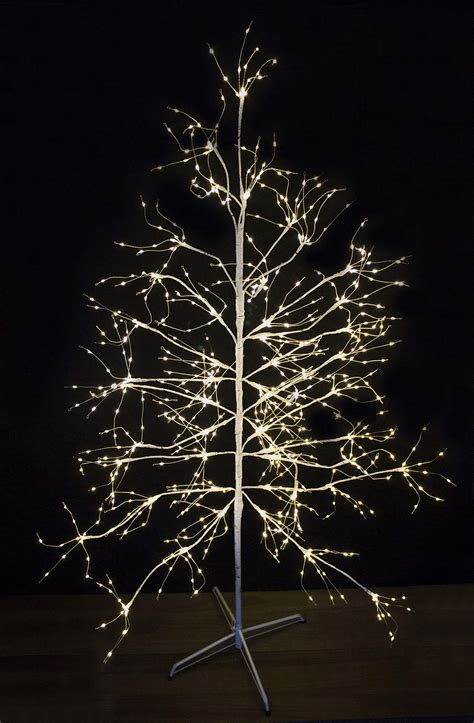 Birch Christmas Tree With Lights - Christmas Trends 2021