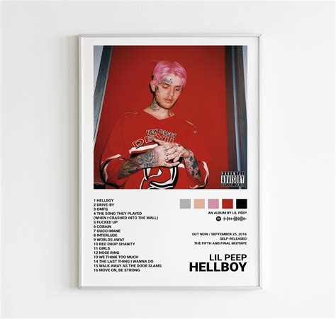 Lil Peep Posters / Hellboy Poster / Album Cover Poster sold by Bruno ...