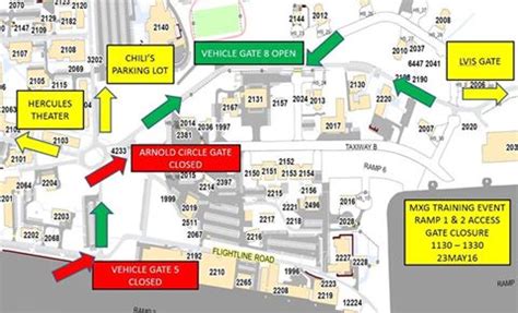 Ramstein Air Base Map With Building Numbers