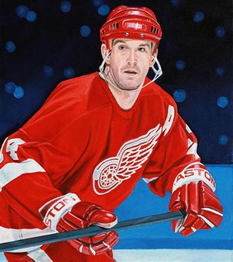 Brendan Shanahan, Detroit Red Wings by Tony Harris | Hockey players ...