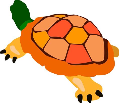 Turtle, illustration, vector on white background. 13841972 Vector Art at Vecteezy