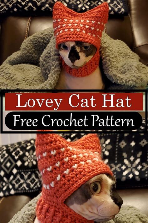 20 Crochet Cat Hat Patterns