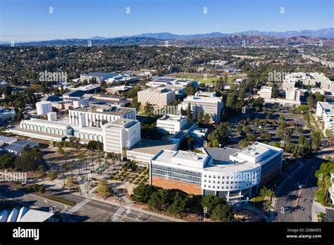 Aerial college campus hi-res stock photography and images - Alamy